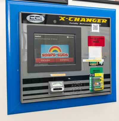Register Your Laundry Card in-store at the kiosk
