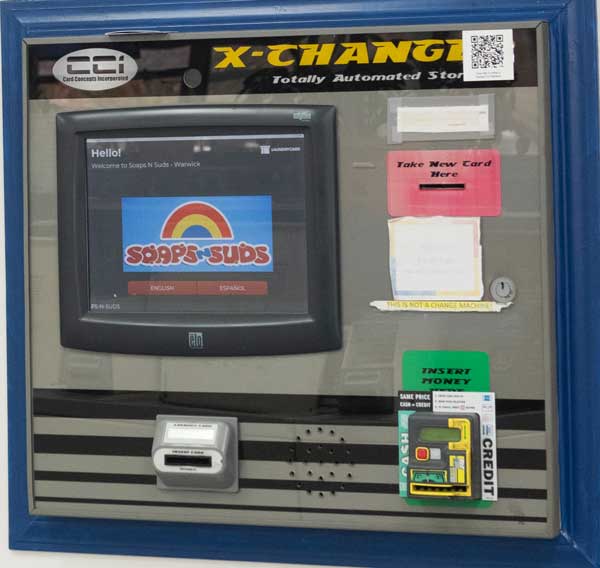 Laundry Card Kiosk