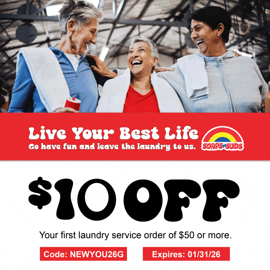 Soaps N Suds $10 Off $50 Coupon