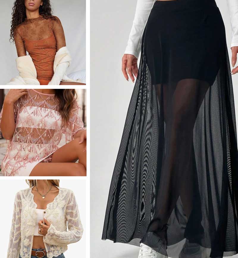 Summer fashion trends 2026 sheers and lace