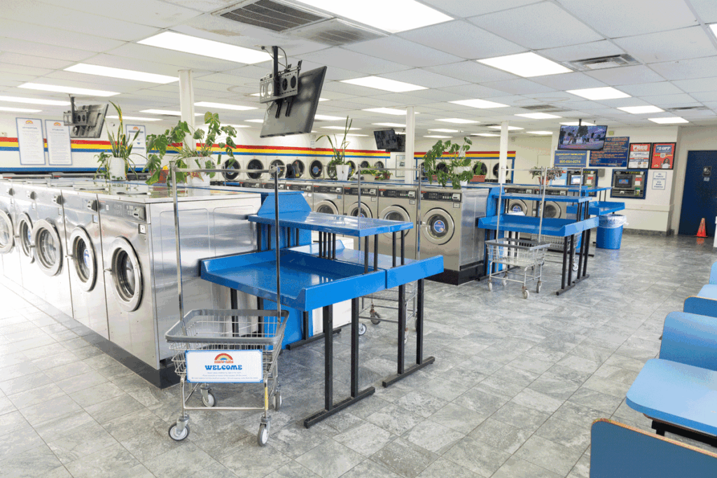 Warwick Laundromat Interior